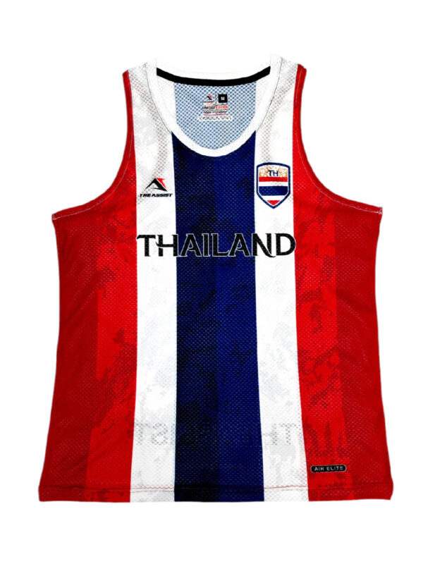 เสื้อวิ่ง เสื้อกล้าม อิลิท ออกกำลังกาย ดิแอสซิสต์รุ่น ไทยแลนท์ V3
