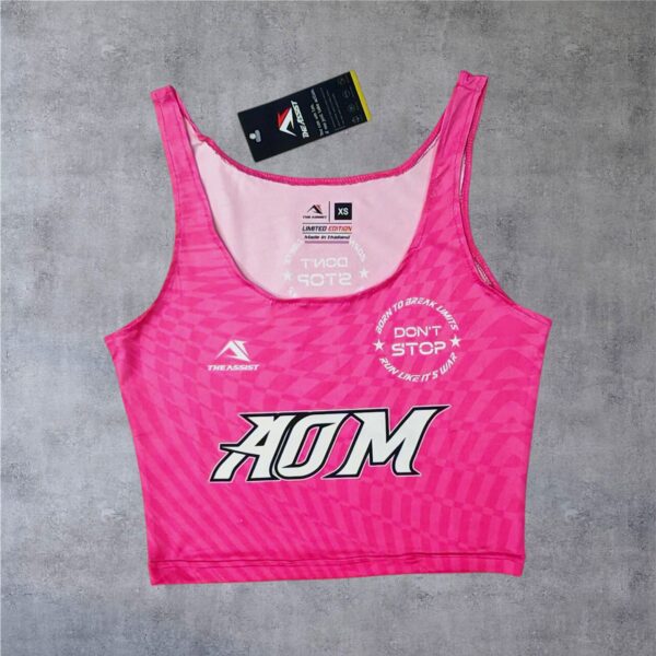 เสื้อวิ่งดิแอสซิสต์ ออกกำลังกายรุ่น TA 253 Don't Stop-theassistrun