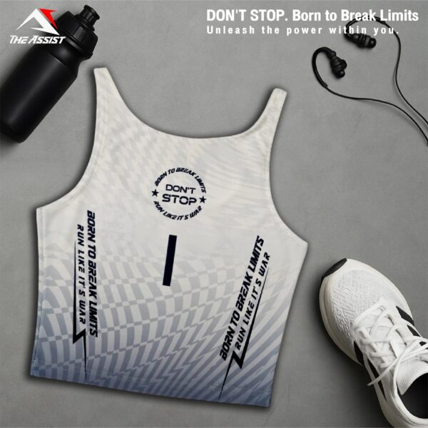 เสื้อวิ่งดิแอสซิสต์ ออกกำลังกายรุ่น TA 253 Don't Stop-theassistrun
