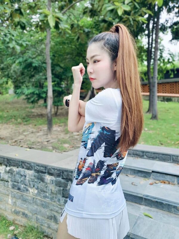 เสื้อวิ่ง เสื้อยืด เสื้อเทรล รุ่น street trail - Image 2