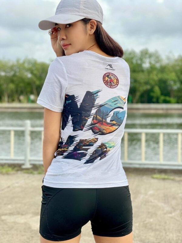 เสื้อวิ่ง เสื้อยืด เสื้อเทรล รุ่น street trail - Image 4