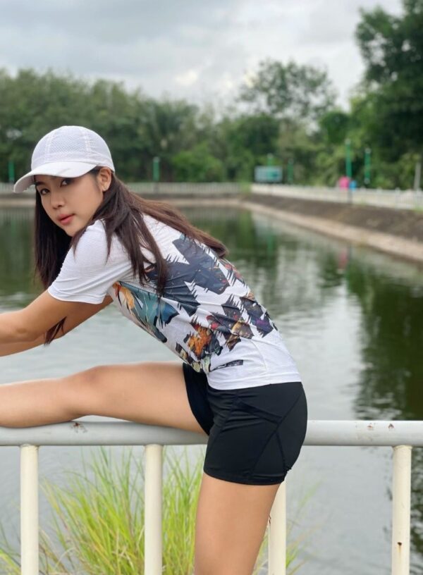 เสื้อวิ่ง เสื้อยืด เสื้อเทรล รุ่น street trail - Image 5