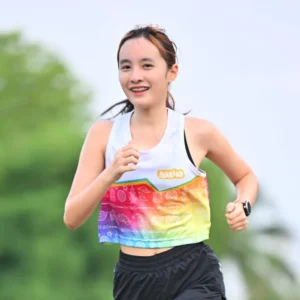 เสื้อวิ่ง เสื้อลำลอง ออกกำลังกาย คอกลม แขนกุด เสื้อกล้าม รุ่น amaz