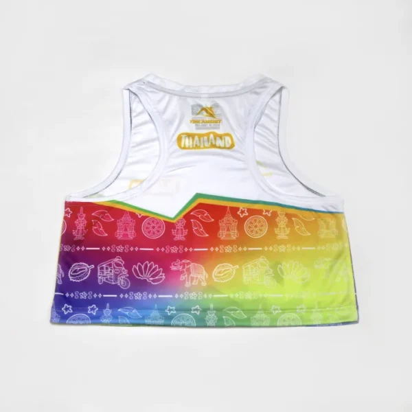 เสื้อวิ่ง เสื้อลำลอง ออกกำลังกาย คอกลม แขนกุด เสื้อกล้าม รุ่น amaz - Image 3