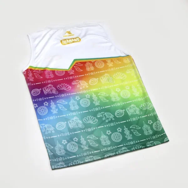 เสื้อวิ่ง เสื้อลำลอง ออกกำลังกาย คอกลม แขนกุด เสื้อกล้าม รุ่น amaz - Image 2