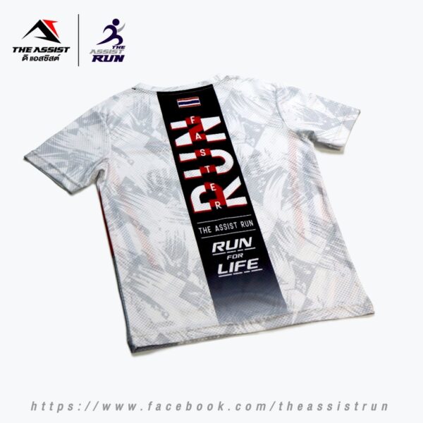 เสื้อวิ่ง เสื้อลำลอง ออกกำลังกาย คอกลม รุ่ง TA-105 Thailand Edition - Image 9