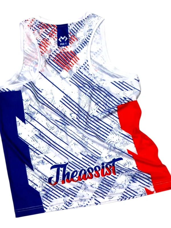 เสื้อวิ่ง เสื้อกล้าม ออกกำลังกาย ดิแอสซิสต์ รุ่น ไทยแลนท์ V.4-theassistrun