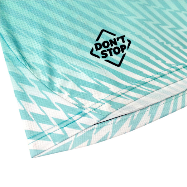 เสื้อวิ่ง เสื้อกล้าม ออกกำเสื้อวิ่ง-ออกกำลังกาย-เสลังกาย รุ่น dont stop สี Glacier Mint - Image 5