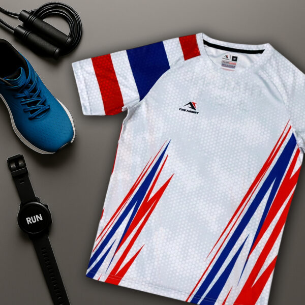 เสื้อวิ่ง เสื้อลำลอง ออกกำลังกาย คอกลม Newcol TA-254 “Thai Legend” Theassist