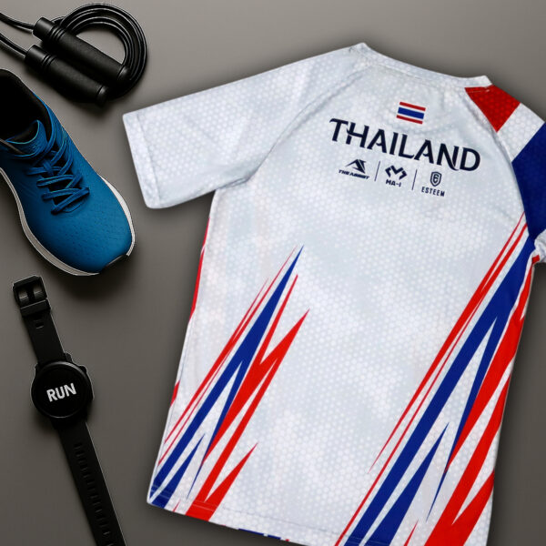 เสื้อวิ่ง เสื้อลำลอง ออกกำลังกาย คอกลม Newcol TA-254 “Thai Legend” Theassist