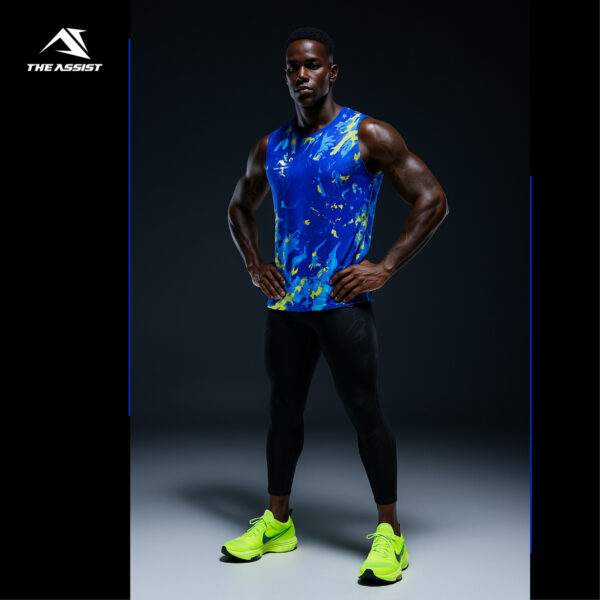 เสื้อวิ่ง เสื้อลำลอง ออกกำลังกาย คอกลม แขนกุด รุ่น TA101 - Image 3