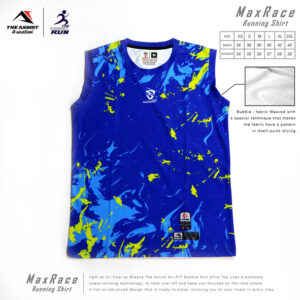 เสื้อวิ่ง เสื้อลำลอง ออกกำลังกาย คอกลม แขนกุด รุ่น TA101