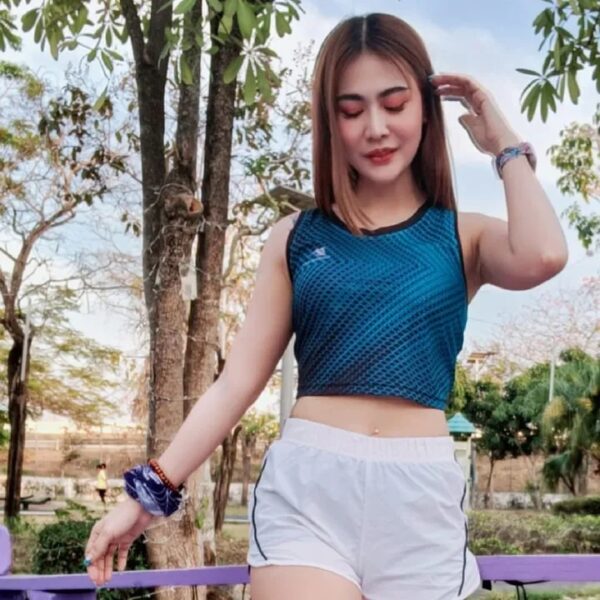 เสื้อวิ่ง เสื้อครอป ออกกำลังกาย ดิแอสซิสต์ รุ่น TA-112-Crop