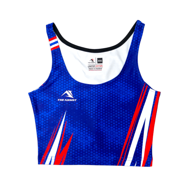 ดิแอสซิสต์ เสื้อวิ่ง เสื้อลำลอง ออกกำลังกาย TA-254 Thunder Strike-Spandex