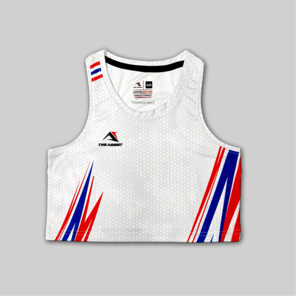 เสื้อวิ่ง เสื้อลำลอง ออกกำลังกาย เสื้อ crop TA-209 “Thunder Strike”