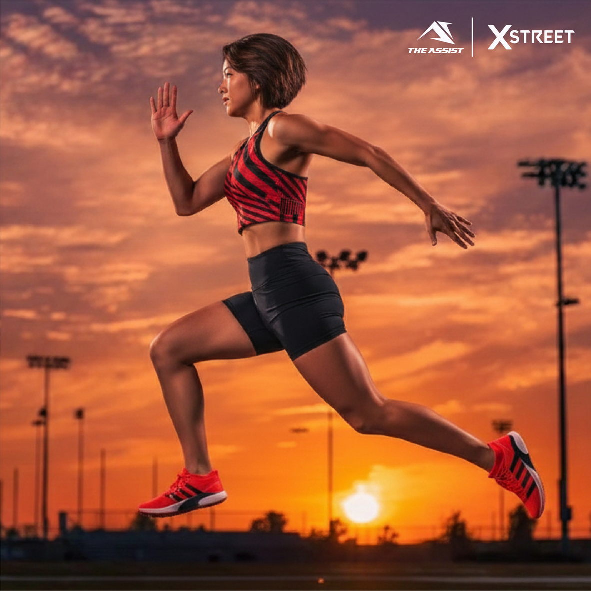 เสื้อวิ่งดิแอสซิสต์ เสื้อออกกำลังกาย Top รุ่น TA271 X Street - Image 11